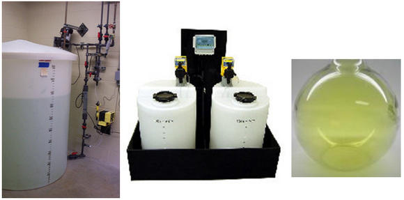 Chlorination water treatment system